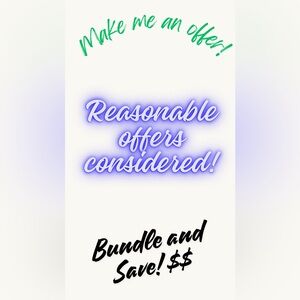 Motivated seller! All reasonable offers considered! ❤️